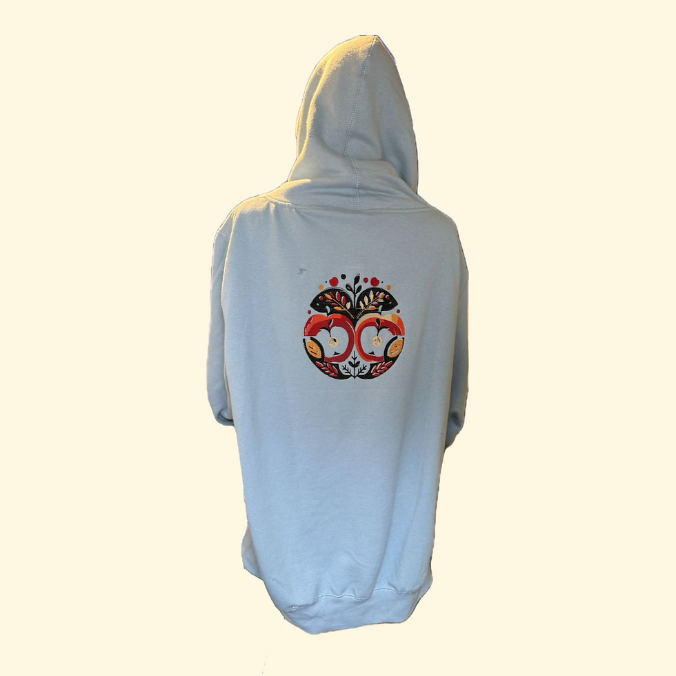 Thumbnail: October Apples Cross-Neck Hoodie