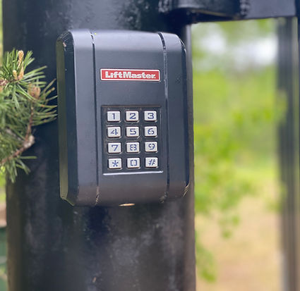 Keypad entry