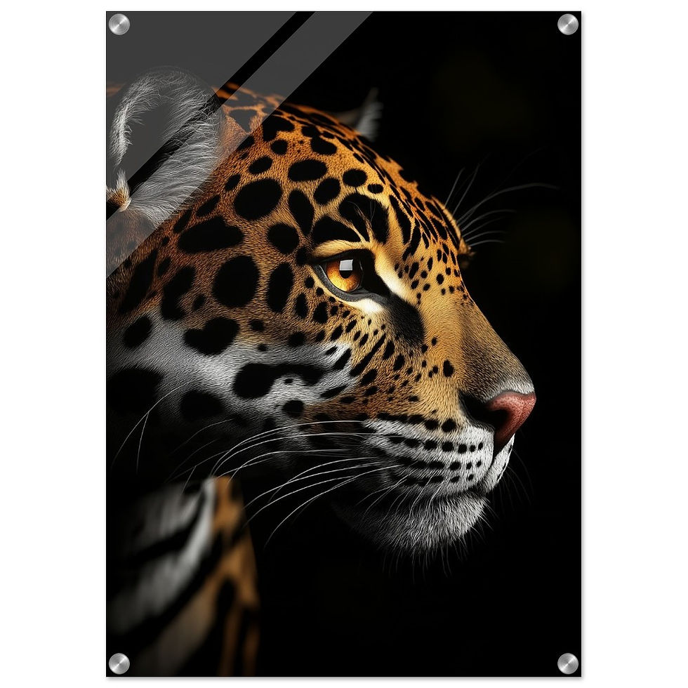 Miniatyrbilde: Leopard Portrett