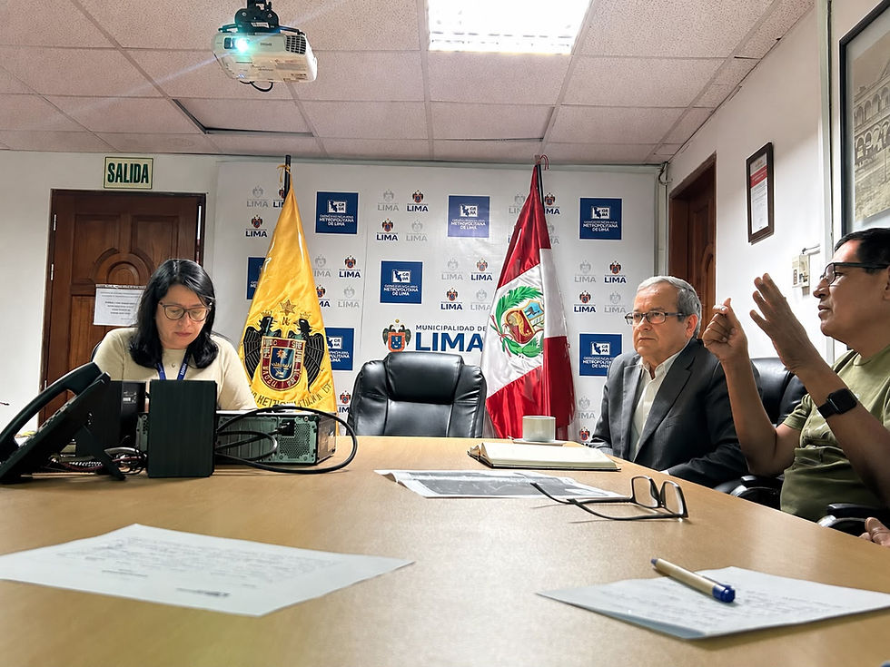 💧 Un paso más para fortalecer la infraestructura hidráulica de Lima Metropolitana.