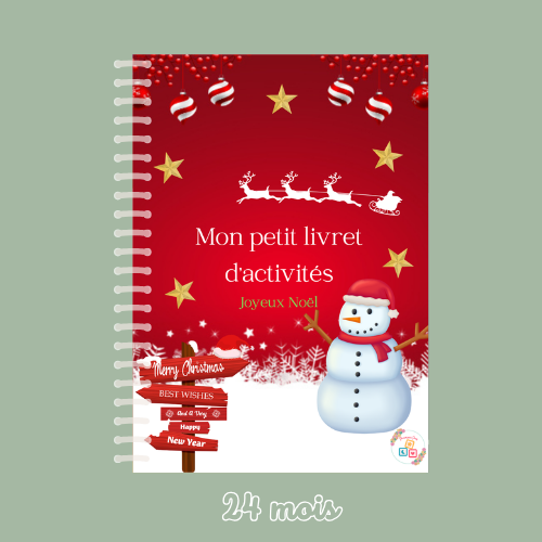 Livret d'activités - Thème Noël 24 Mois