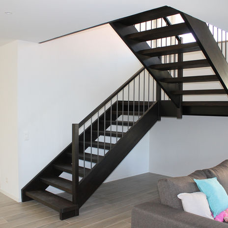 Escalier bois, escalier en bois, escaliers en chêne, escalier contemporain