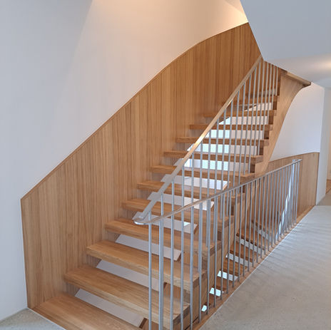 Escalier bois-métal