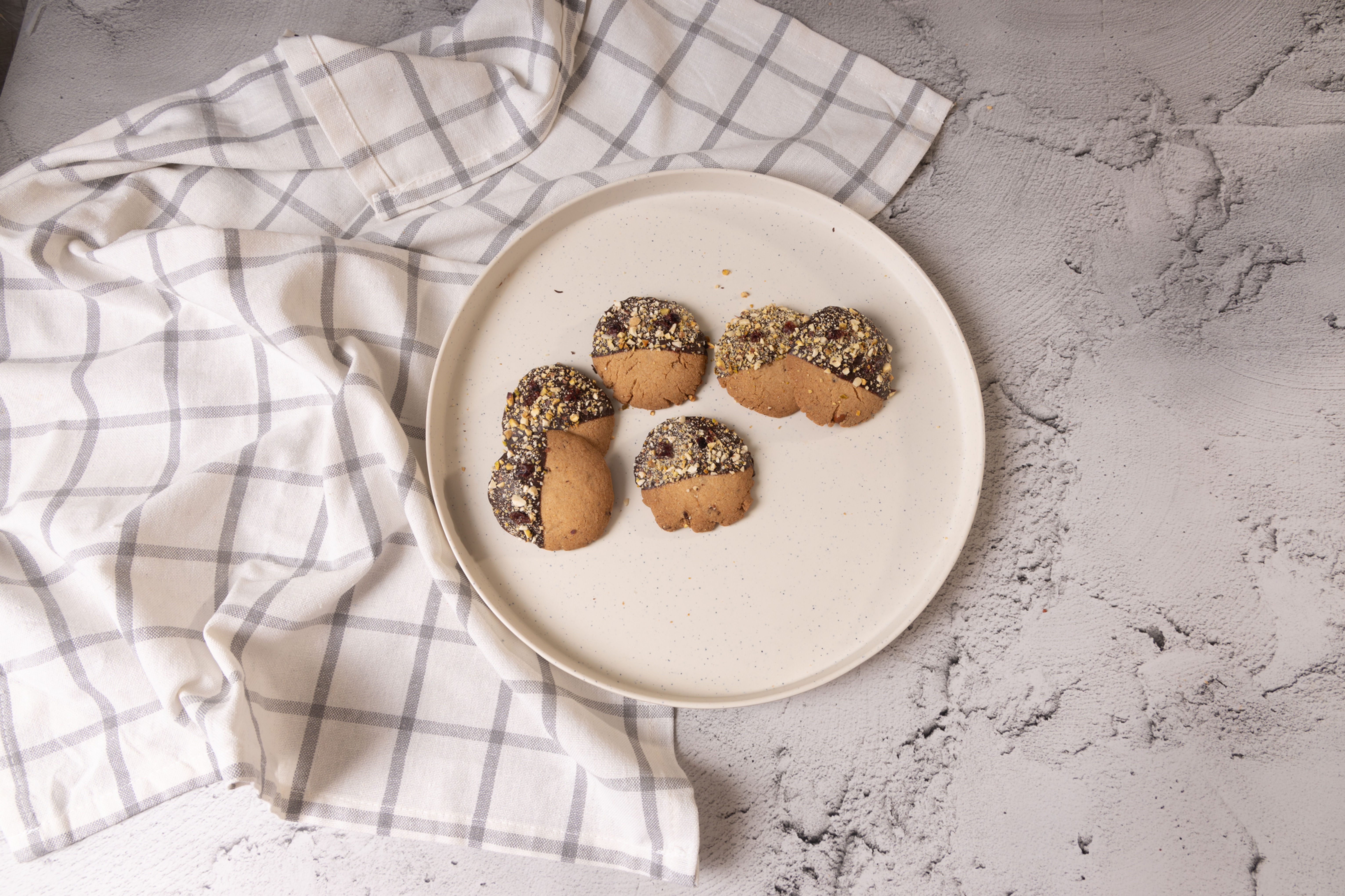 Pistoberry Cookies (Gluten Free) Box of 5