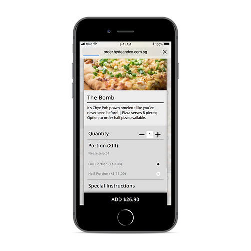 Product Description Page