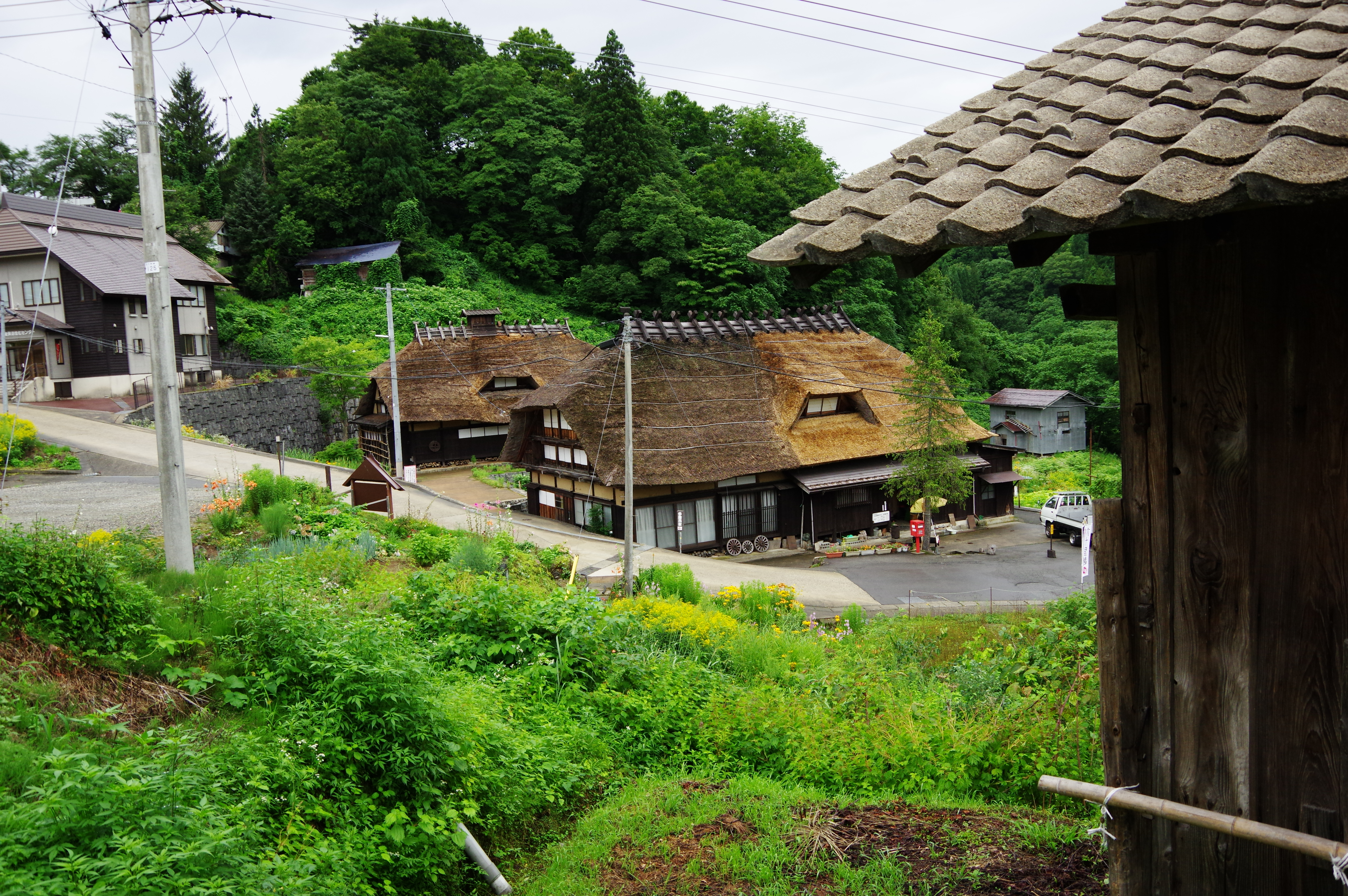 田麦俣多層民家