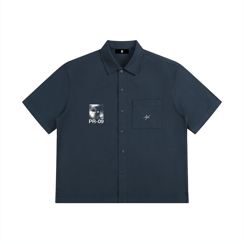 サムネイル： PR-09 Unisex Boxy Short Sleeve Shirt