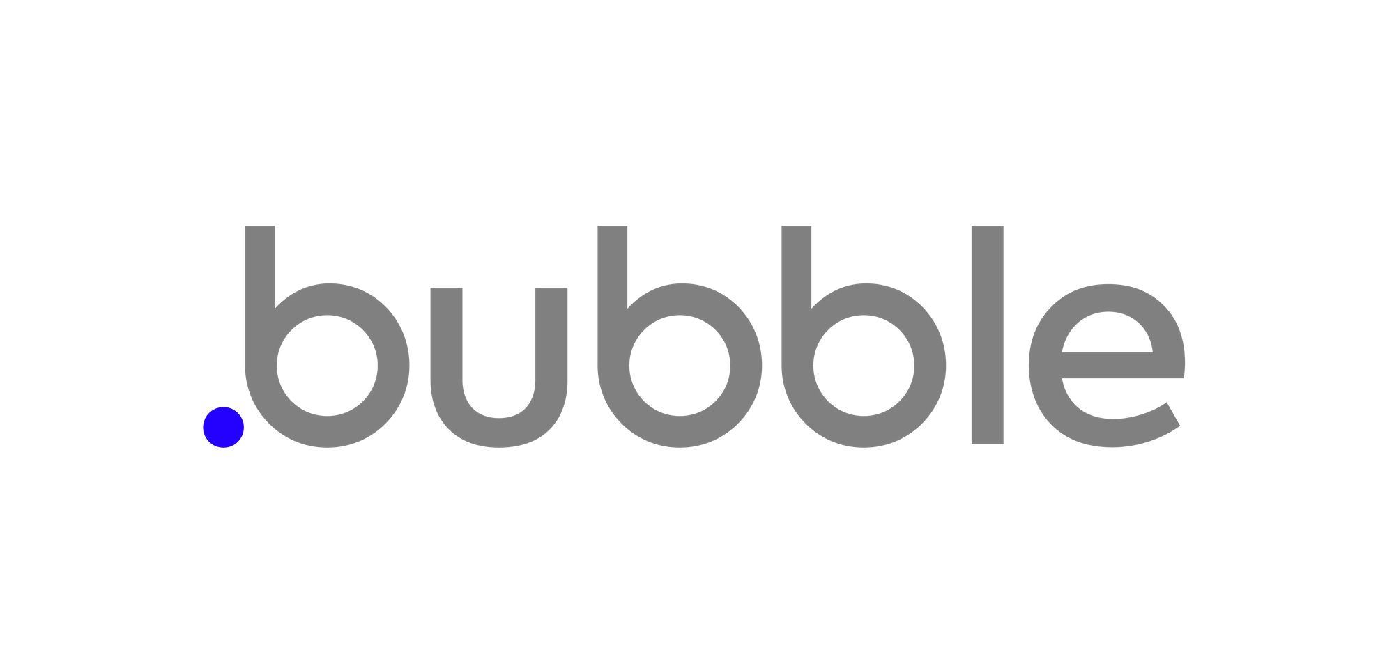 Bubbleロゴ