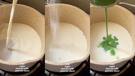 How to make Matcha Tofu Pudding?