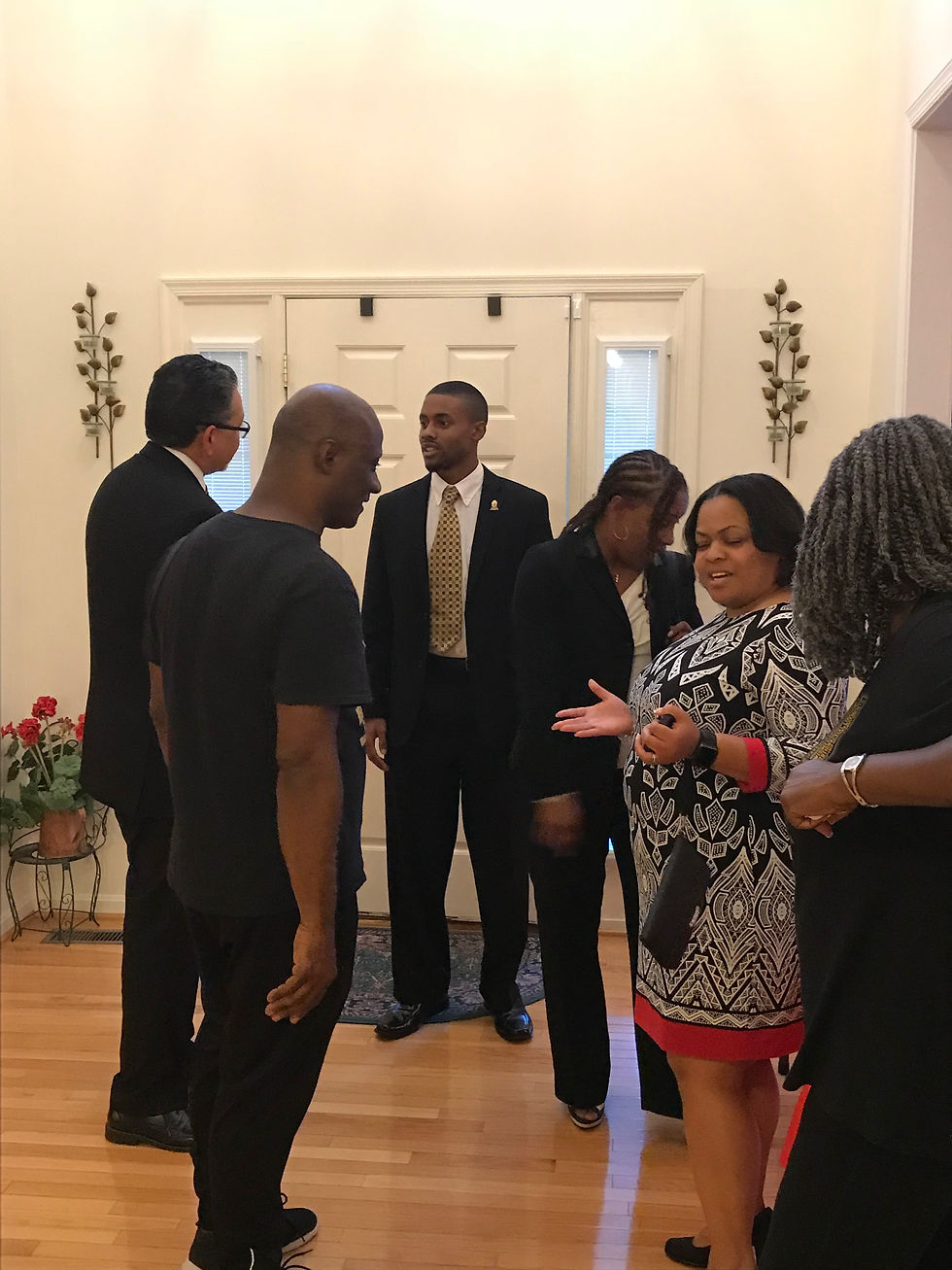 Sep 18: Reception with Prez Gallot