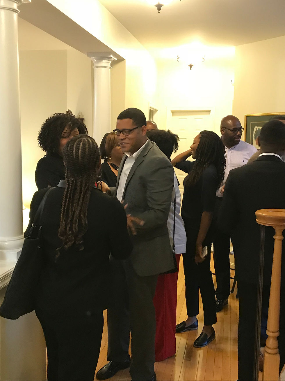Sep 18: Reception with Prez Gallot