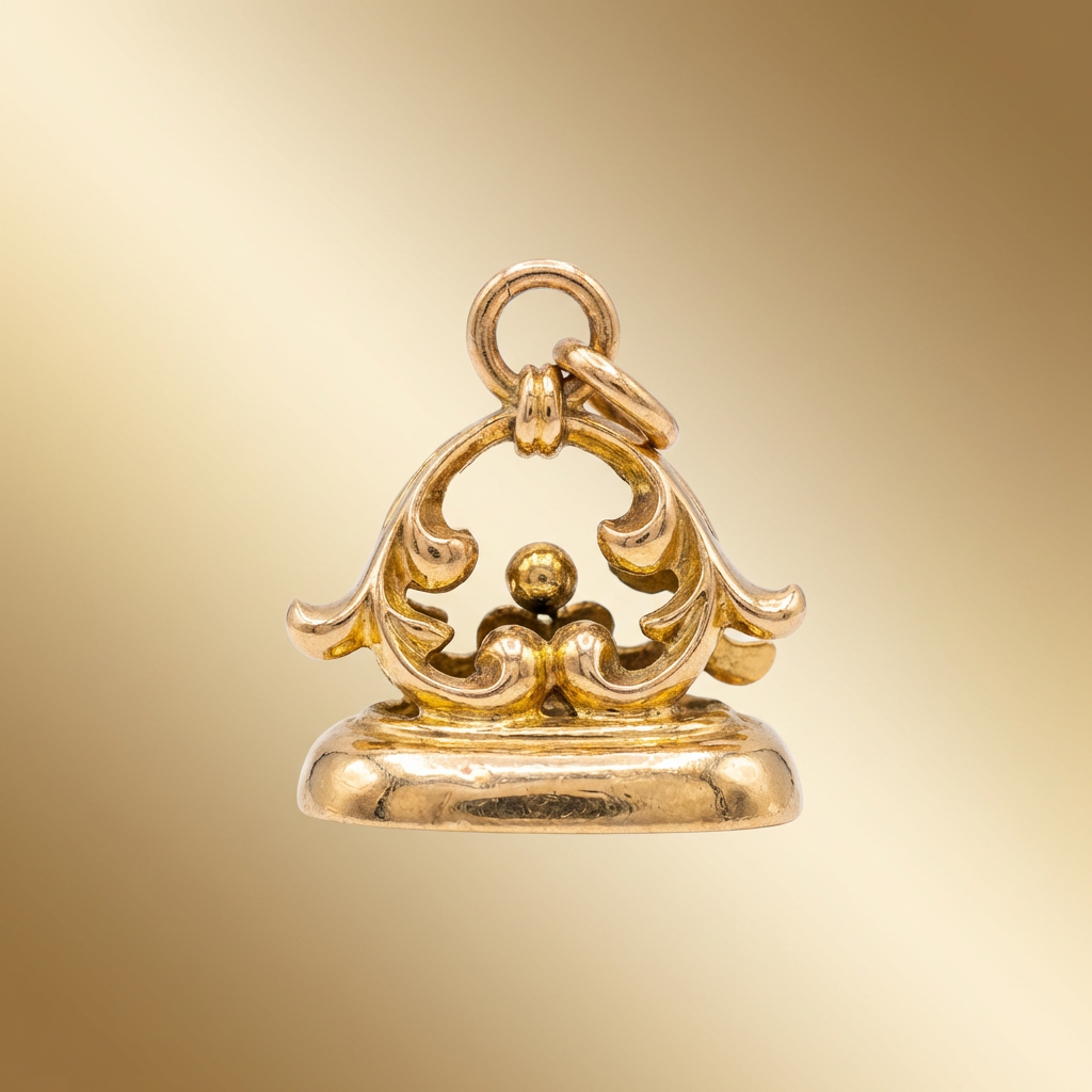 9ct Gold Antique Fob Seal