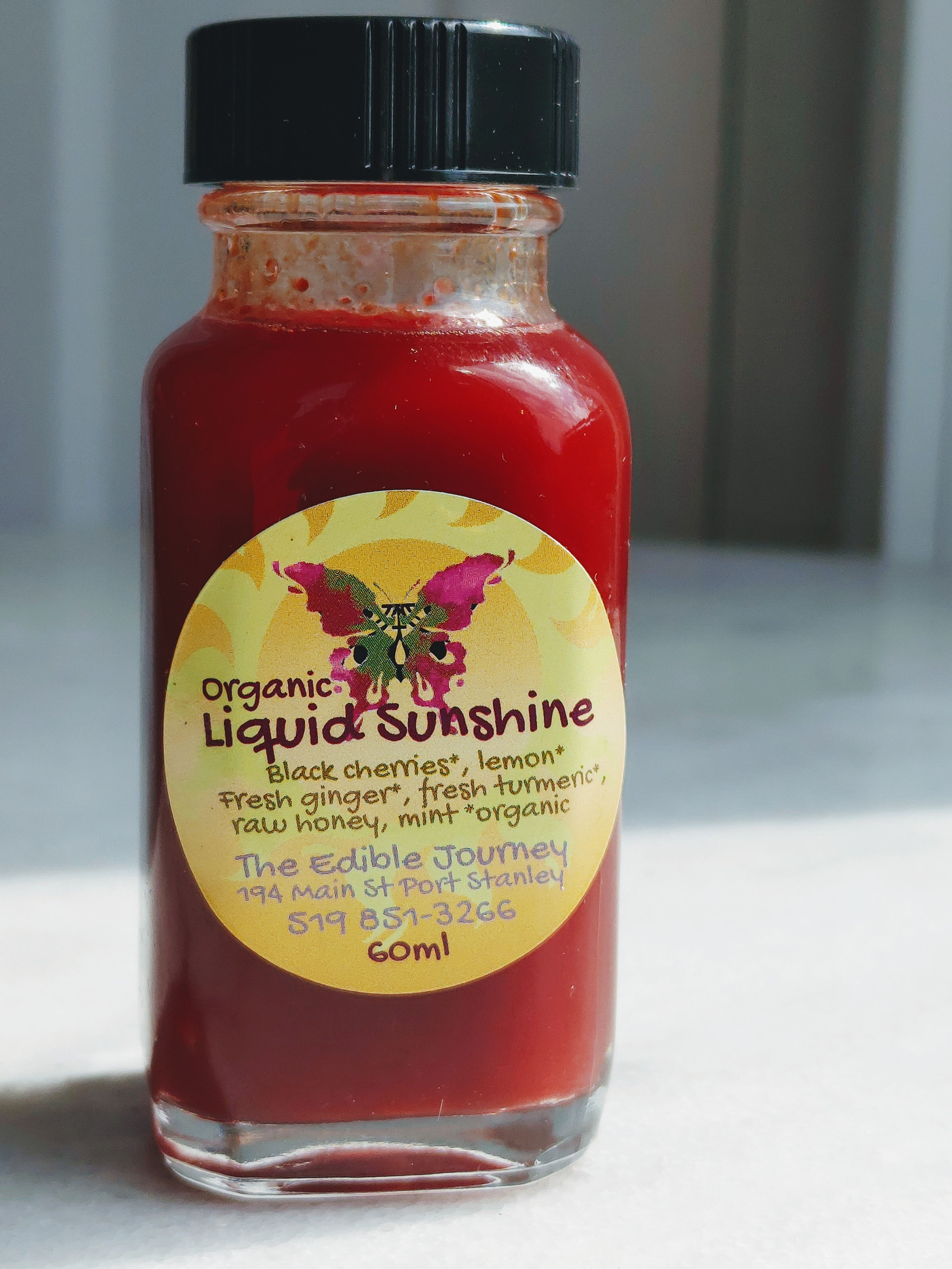 Liquid Sunshine Immune Booster Shot - 2 or 8oz glass bottle    (organic)