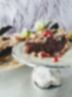 Date Ginger and Dark Chocolate Tartjpg