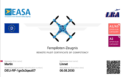 Fernpilotenausweis A2