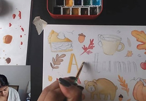 Autumn-Watercolour-Painting-Foundations