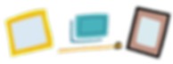 illustation of custom art frames