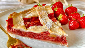 Erdbeer-Rhabarber Pie