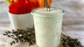 Honig- Feta Dip mit Thymian