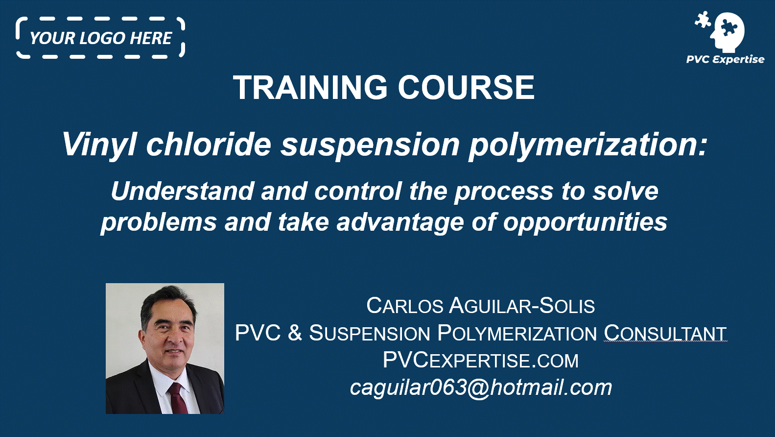 Sample Course VCM suspension polymerization