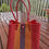 Thumbnail: Red/Orange/Blue Tote Bag