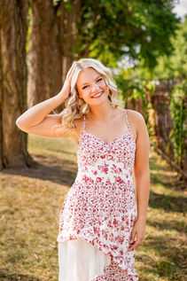 Senior Session in Altard State Dress