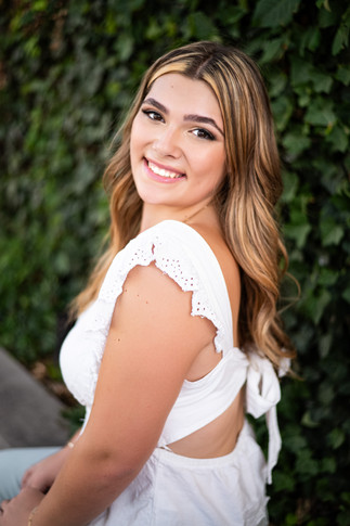 Senior photo at southside works