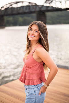 senior photos at aspenwall