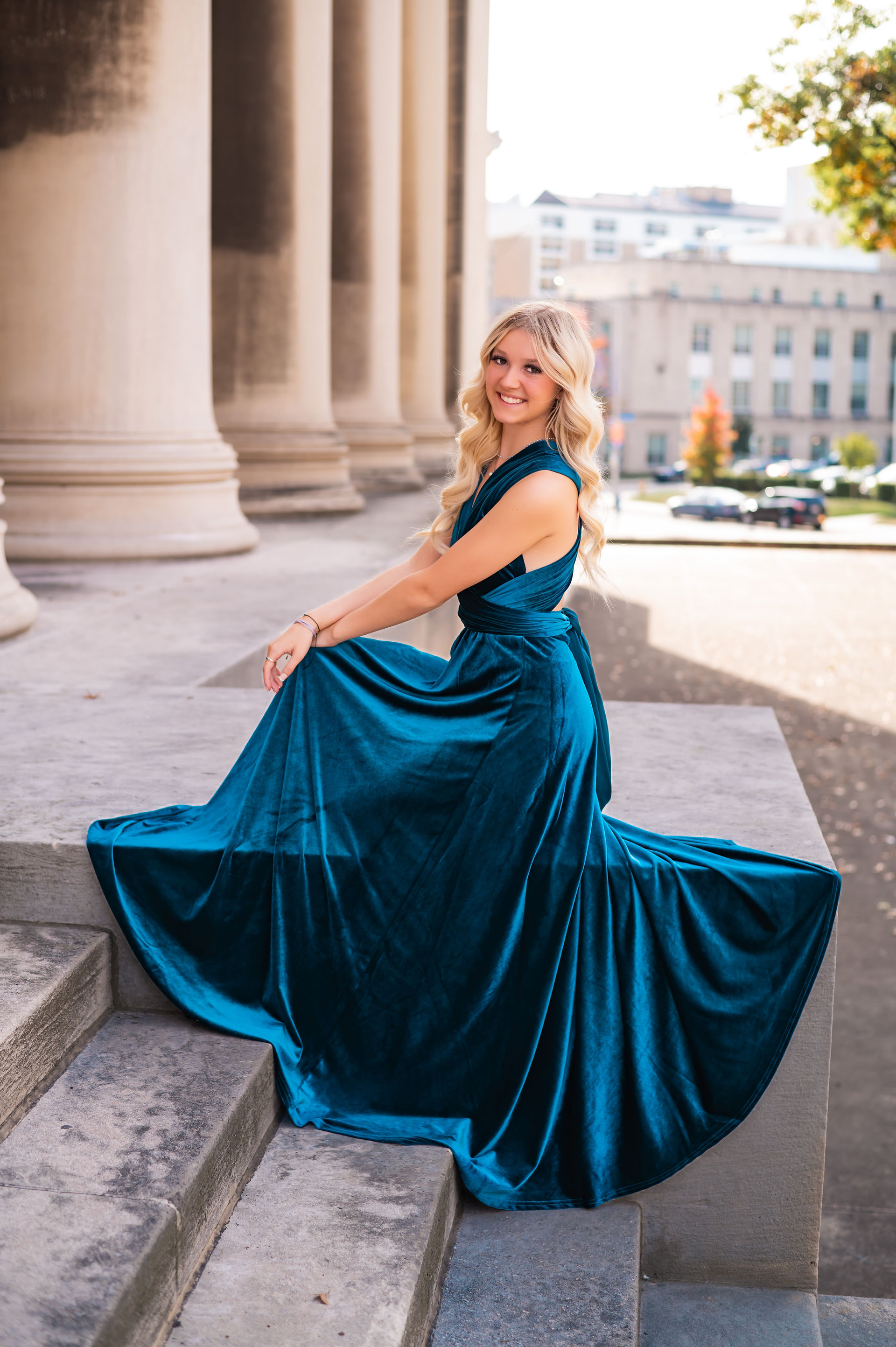 Mellon collumns pittsburgh senior photos