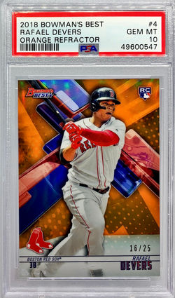 Devers BBest Orange PSA10