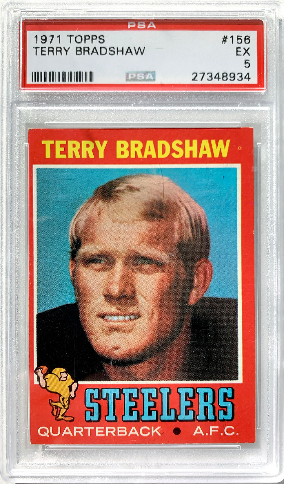 Bradshaw Topps RC PSA5
