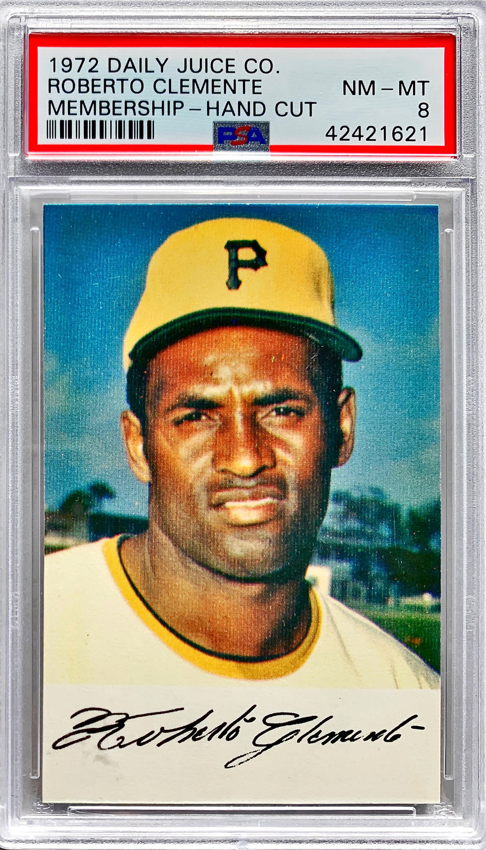 Clemente Daily Juice 1972 PSA8