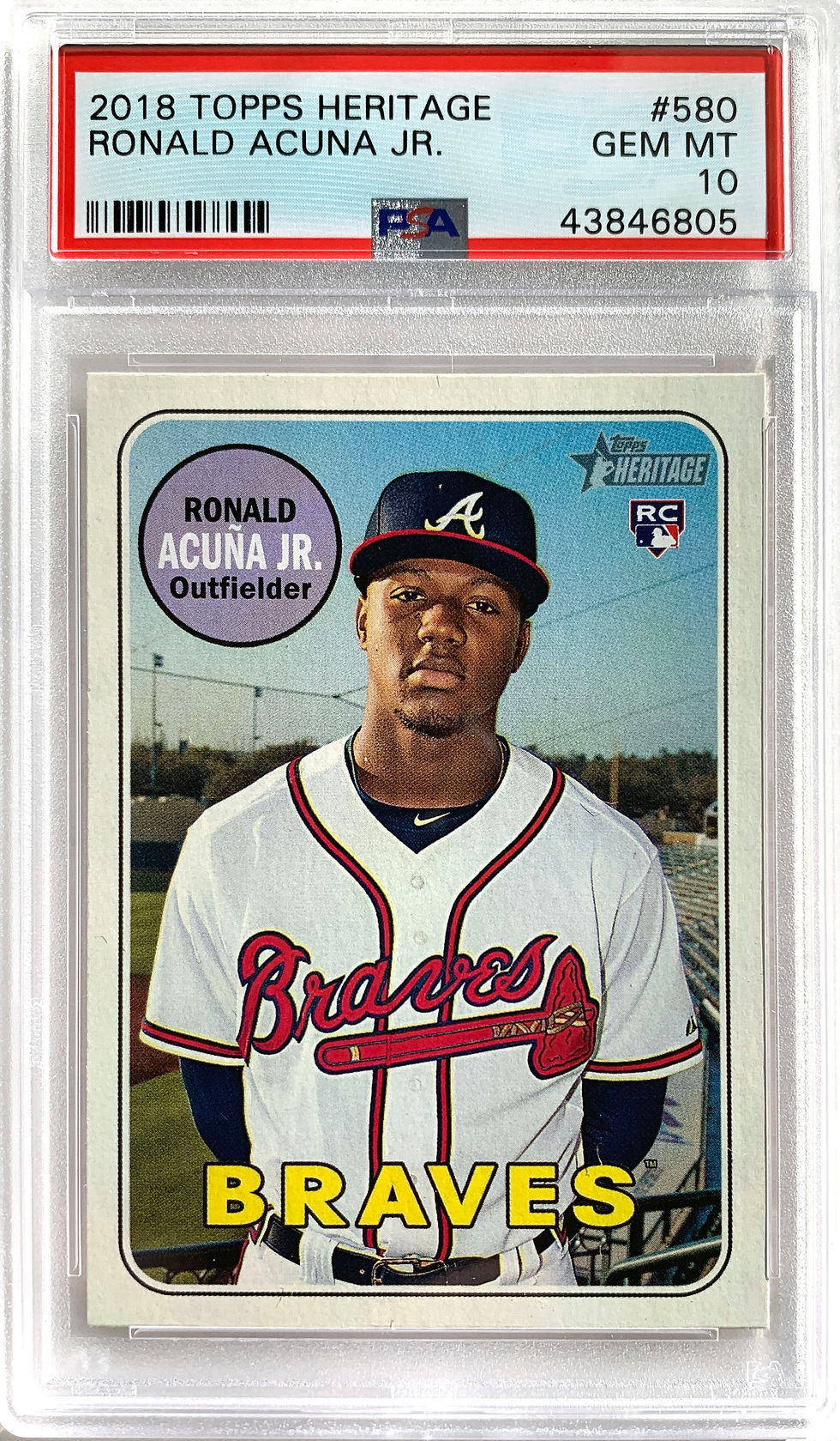 Acuna Heritage PSA10