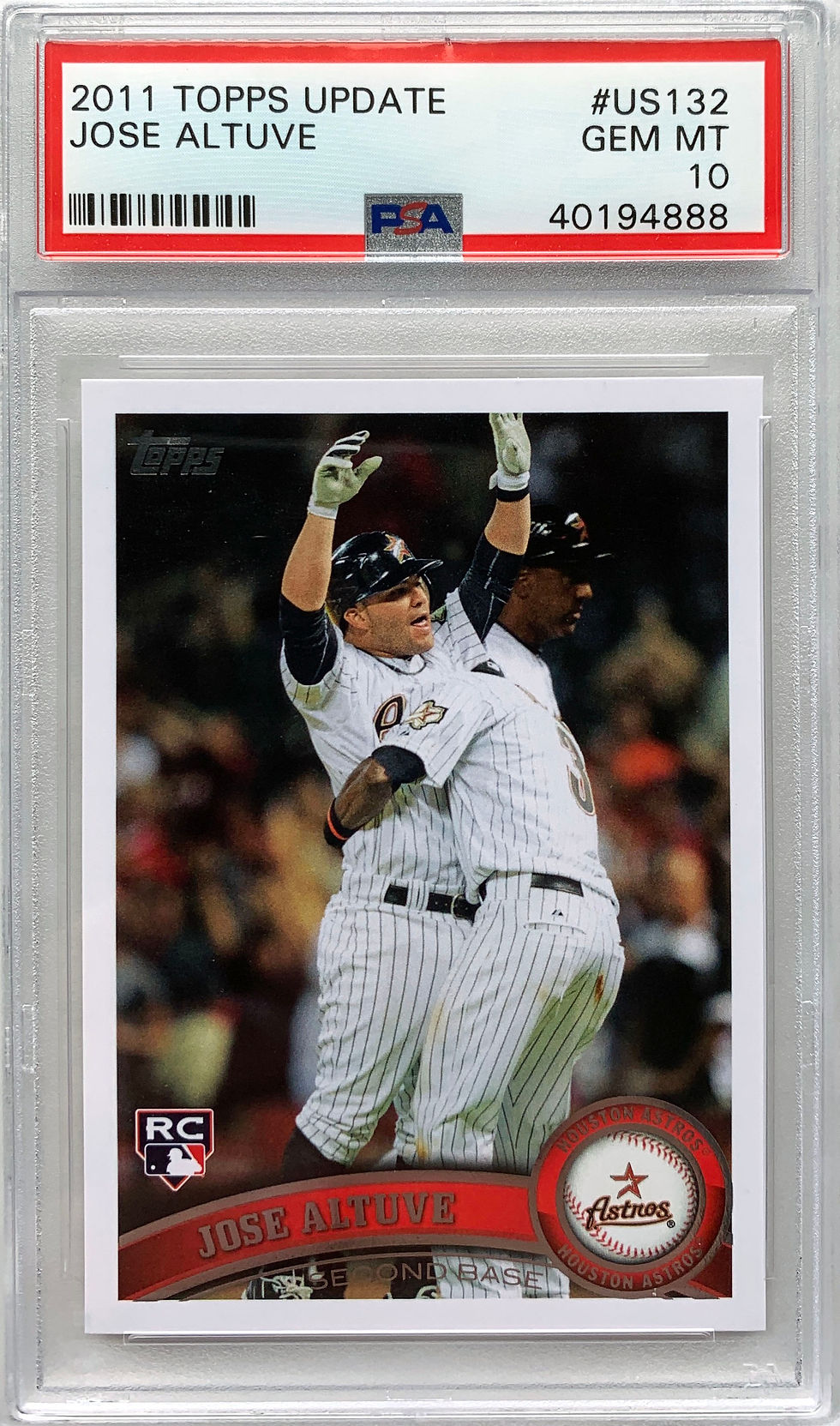 Altuve Topps RC PSA10