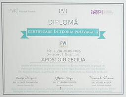 diploma polyvagal Apostoiu Cecilia