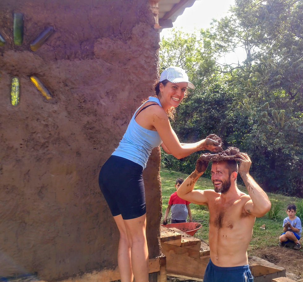 Natural Building Week Two: Plastering