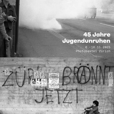 Fotoausstellung mit Musik - Züri 1980