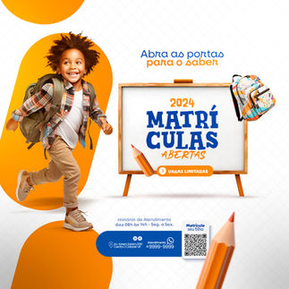 escola, matriculas, psd