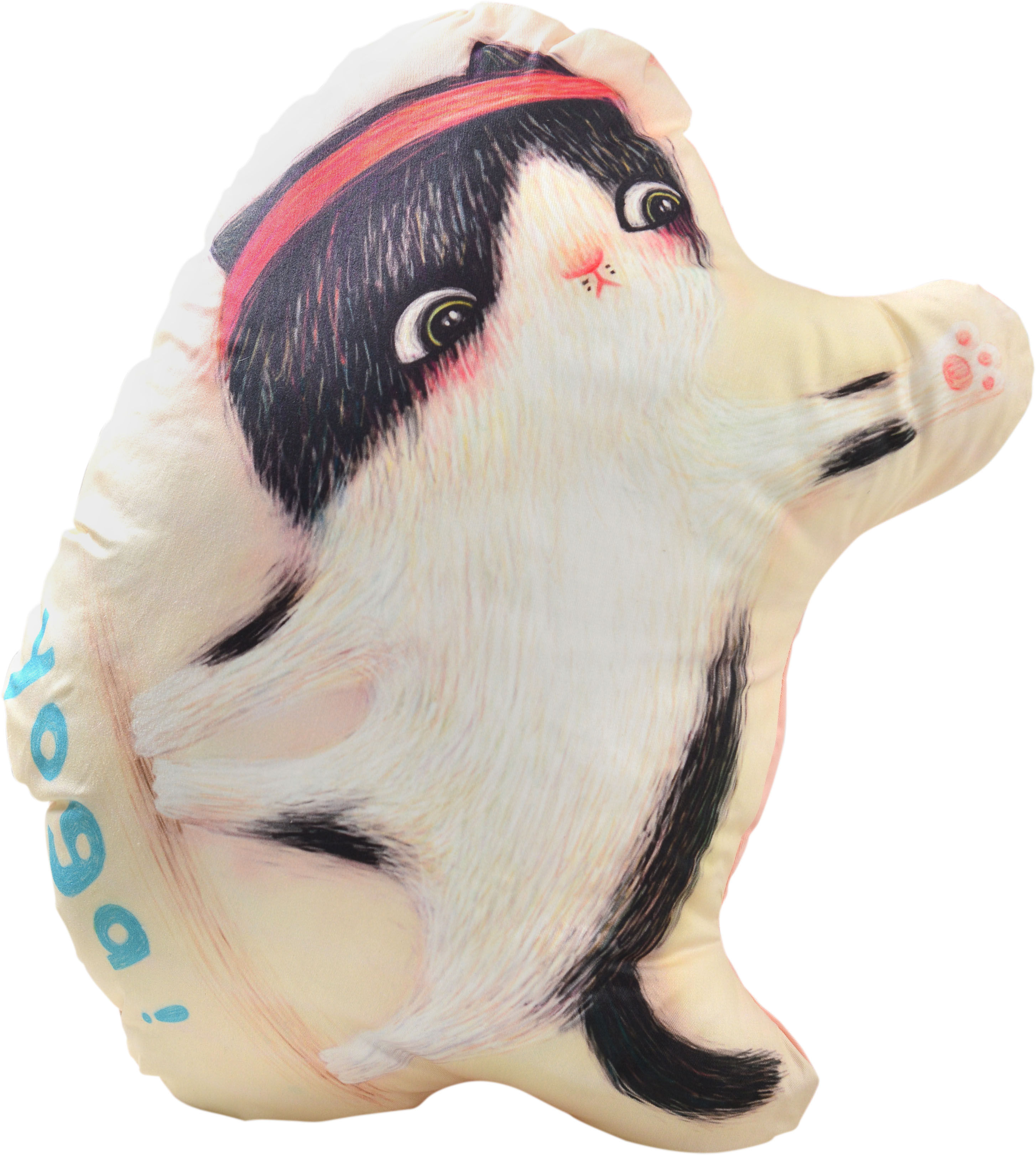 Fancy Belle – Furry Furry 插畫系列 <瑜珈貓> 動物造型抱枕