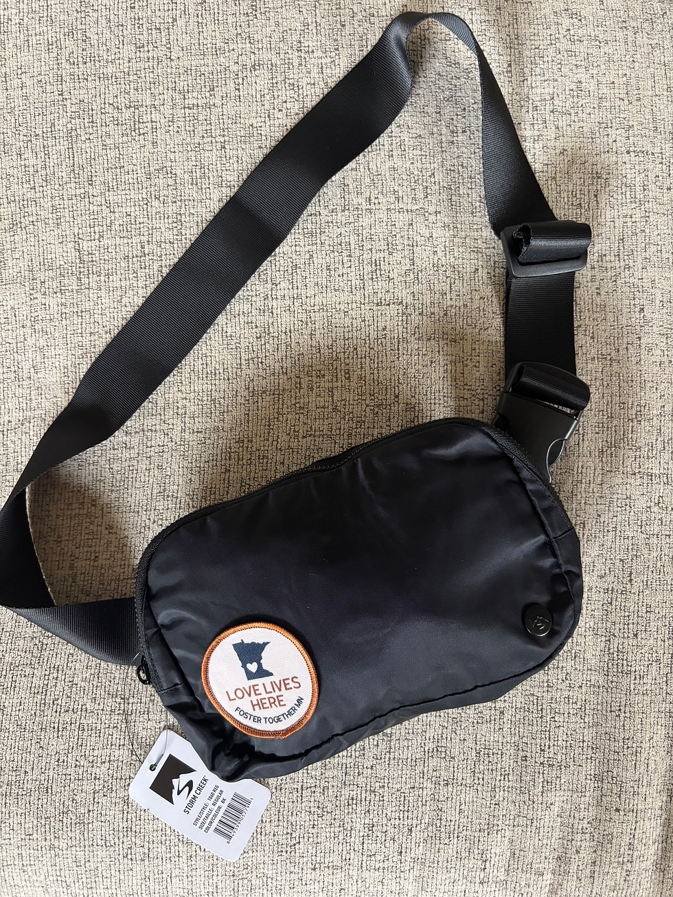 Love Lives Here Belt Bag