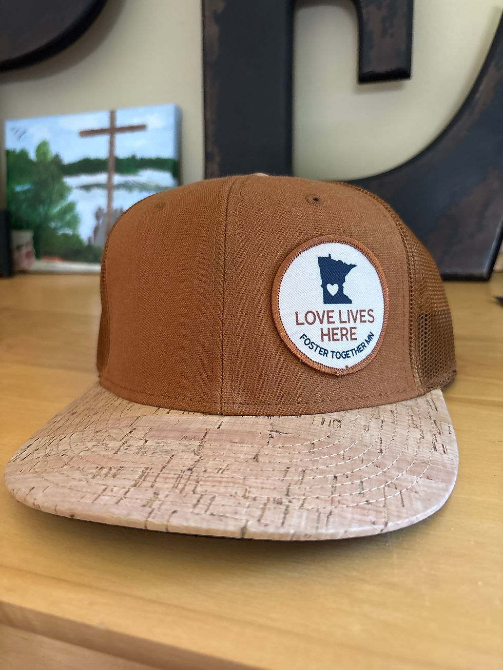 Love Lives Here Non-Foam  (Variety of Colors/Styles)