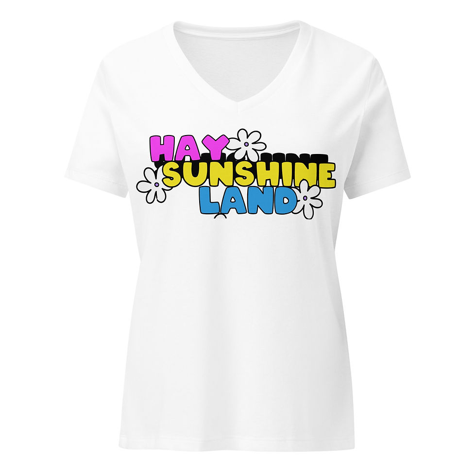 Thumbnail: Mom's Hay Sunshine Land V-Neck Tee