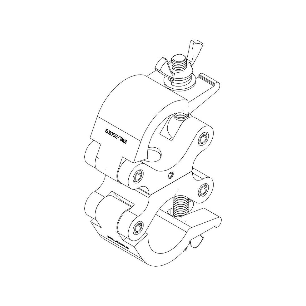 Thumbnail: PHAT SWIVEL DOUBLE CLAMP