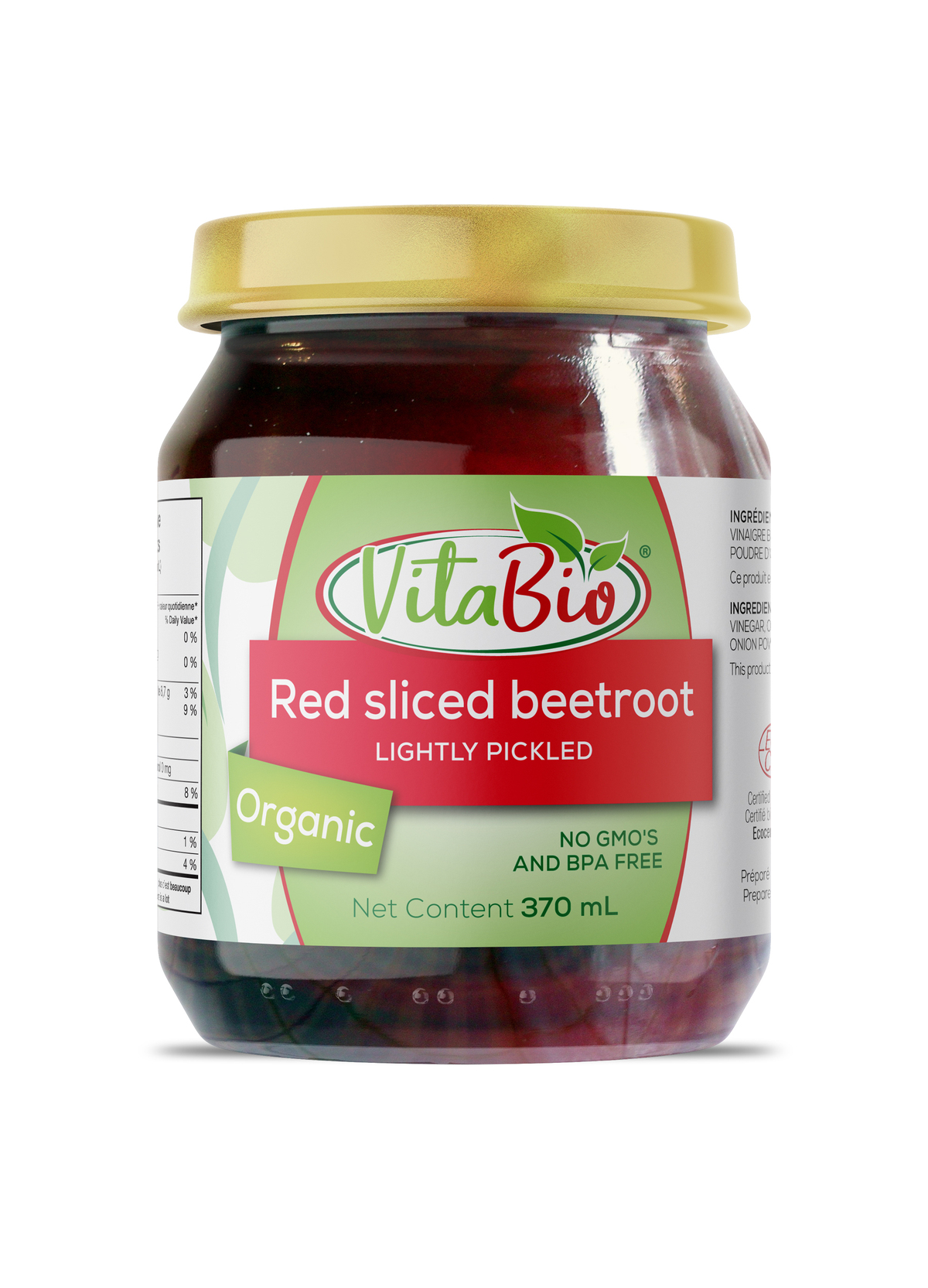 Betteraves Rouges Tranchées Biologique | Organic Red Sliced Beetroot