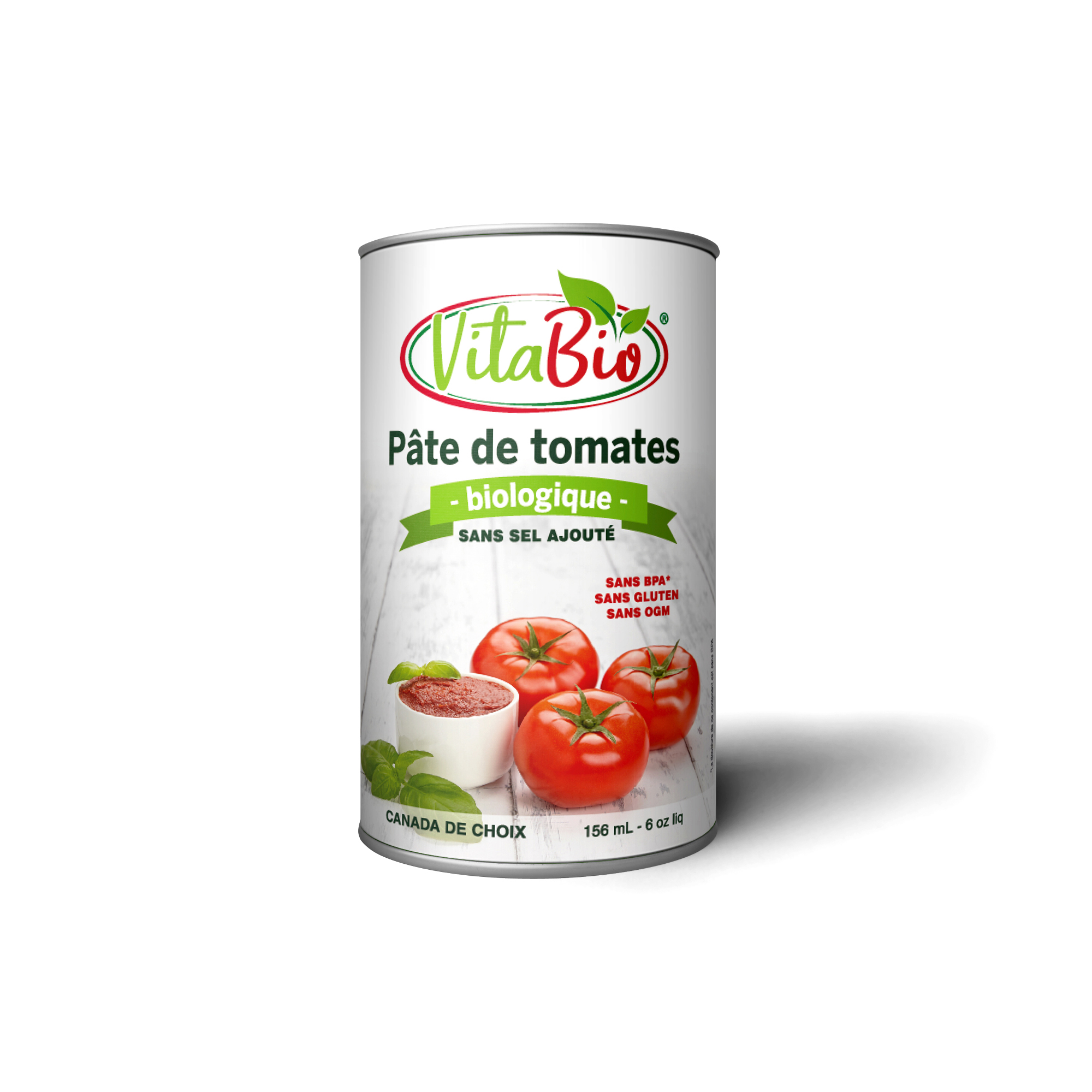 Pâte de tomates biologiques 156 mL