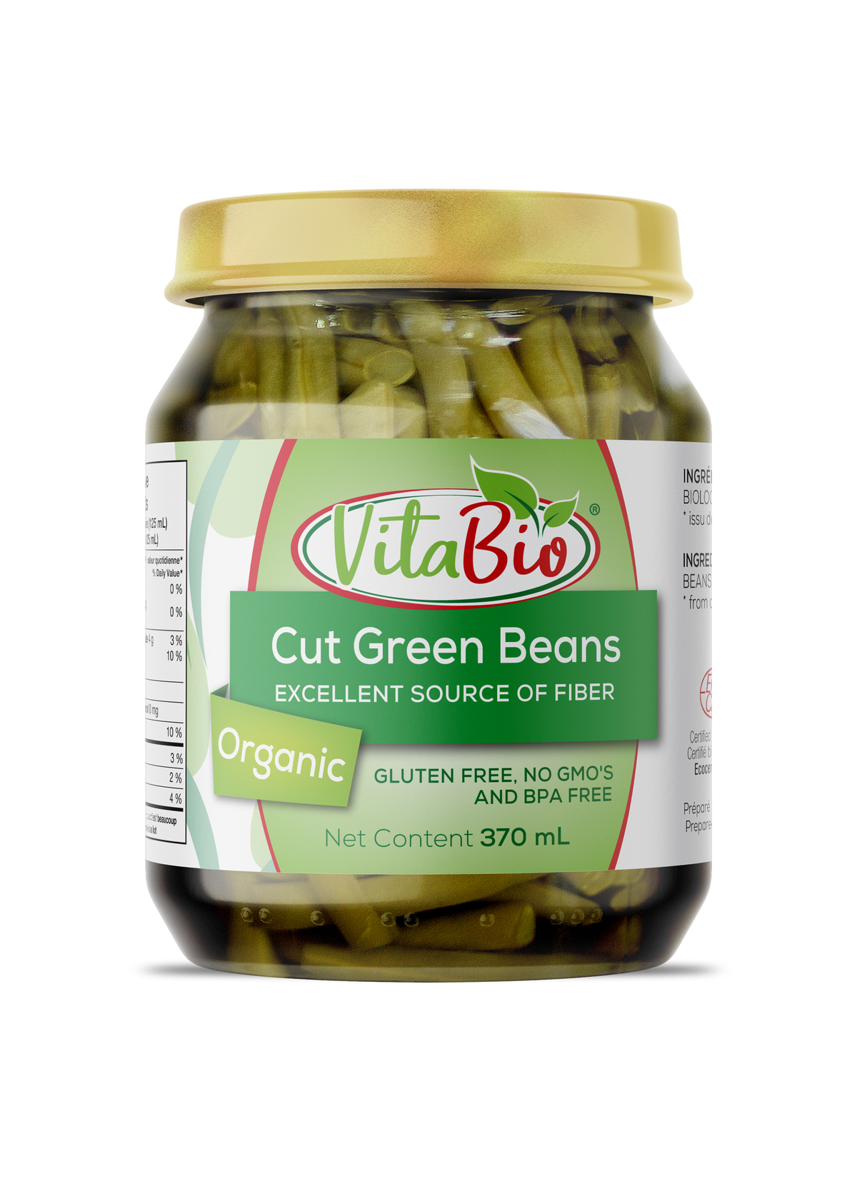 Haricots Verts Coupé biologique | Organic Cut Green Beans