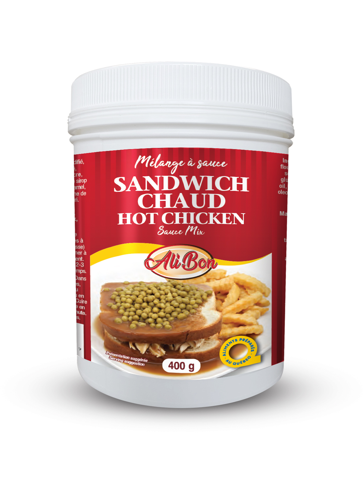Mélange pour sauce SANDWICH CHAUD Ali-Bon 400g
