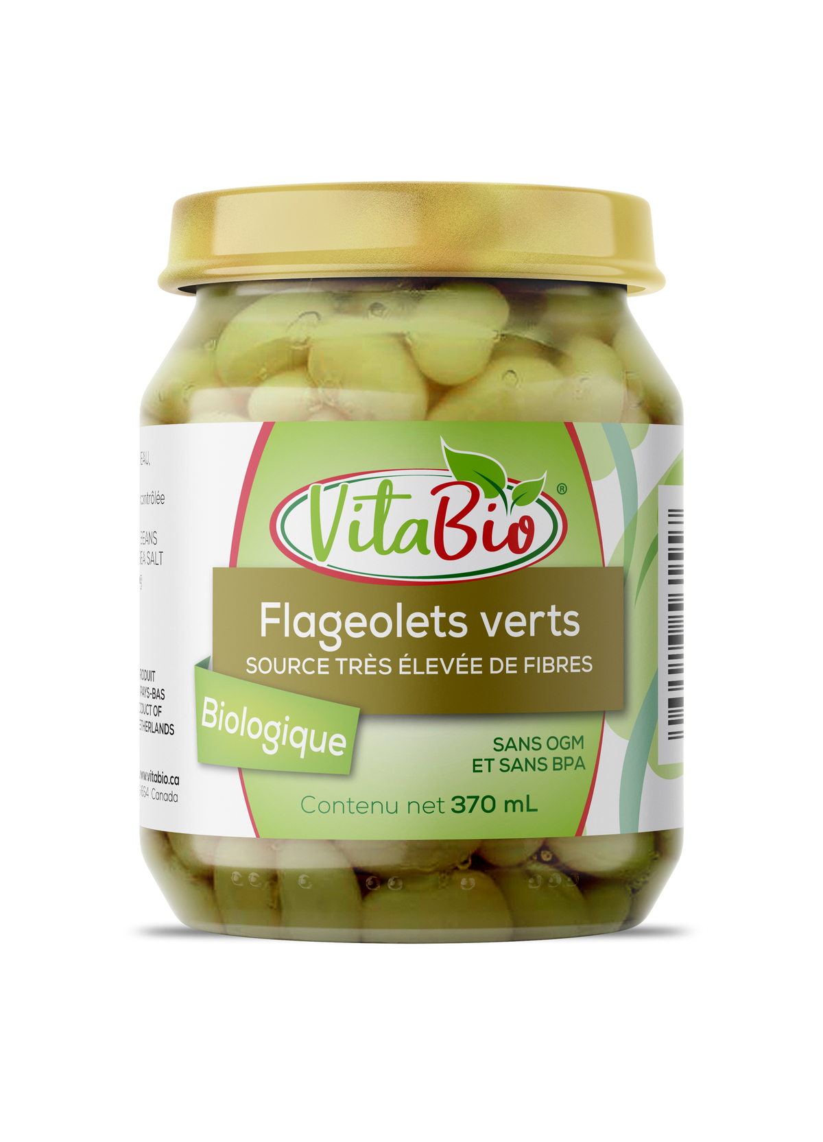 Flageolets Verts Biologique | Organic Green Kidney Beans