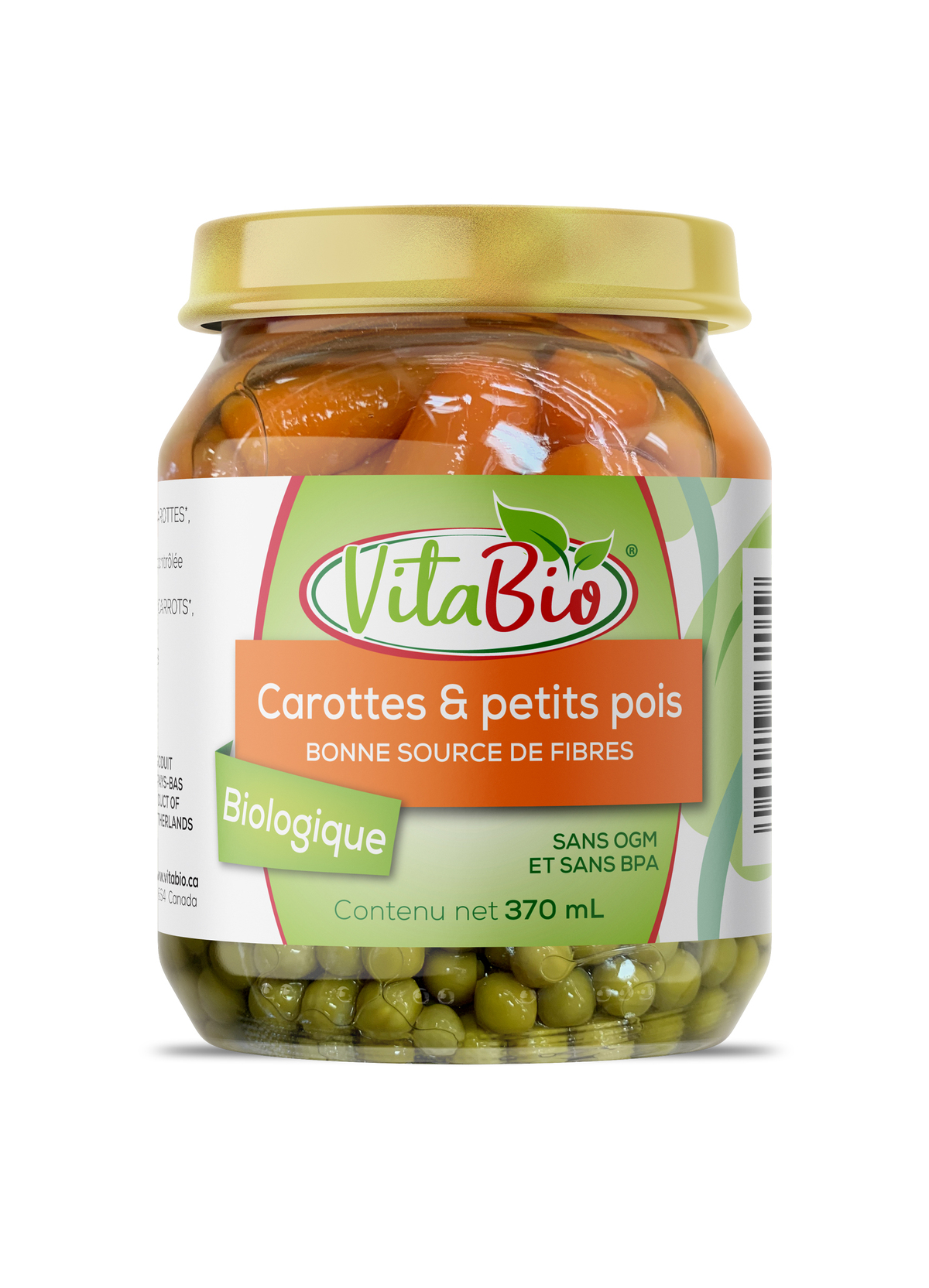 Carottes & Petit pois Biologique | Organic Garden peas & Carrots