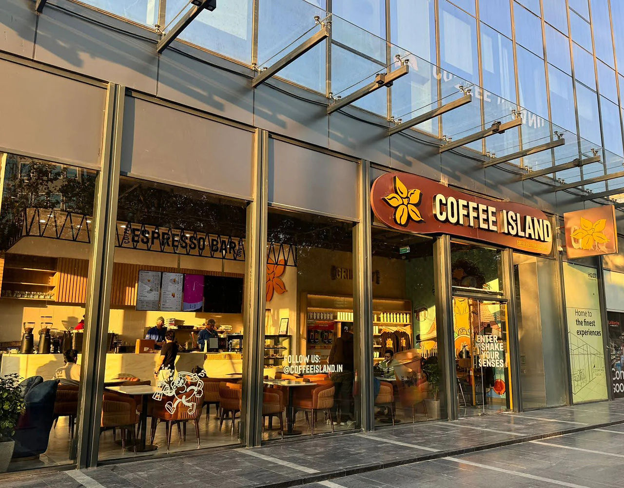 For a cozy escape with a European twist in Gurgaon, Coffee Island in Sushant Lok is a must-visit. Here are a few standout dishes and drinks you should try during your next visit to this inviting cafe:        Java Chip Killer    Bobastic Coffeeccino    Islander Cold Coffee    Roasted Tomato & Bocconcini Croissant    Masala Almonds